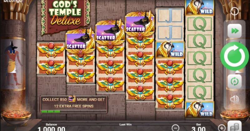 Play in God's Temple Deluxe slot online from Booongo for free now | www.billingswelcomehome.com